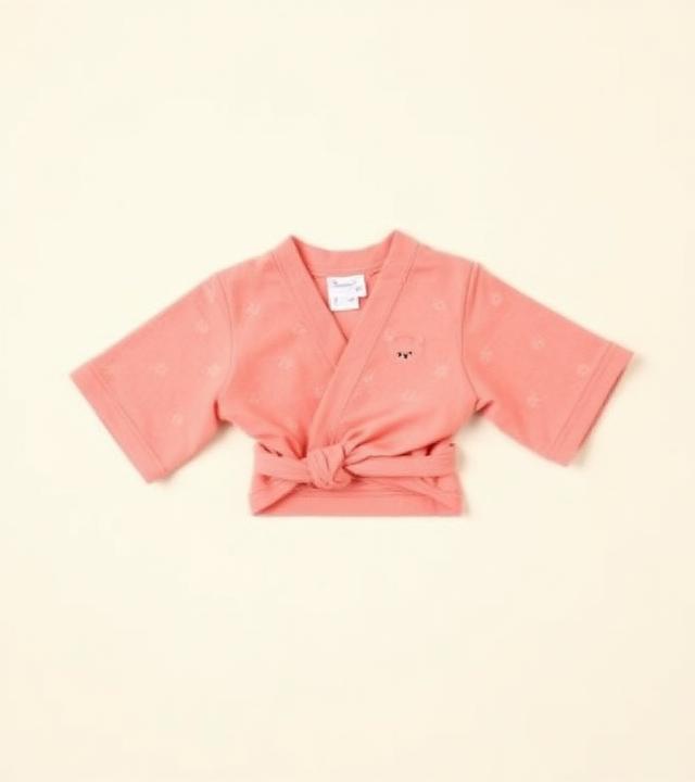 Cheeky Bear Wrap – Coral